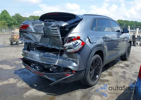 2023 Volkswagen Atlas Cross Sport 3.6L V6 Se W/Technology z USA, uszkodzony, nr VIN 1V2WE2CA0PC221794